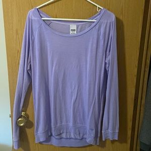 PINK by Victoria’s Secret Medium Lavender Long sleeved Tee